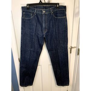 Levi's 505 Straight Fit Coup Droit Jeans Size 38x30